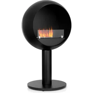 moritz Ethanol Kamin freistehen rund Indoor mit 1,2 Liter Brenner Echtfeuer Dekokamin Deko-Kaminofen Ofen