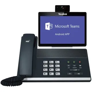 Yealink MSFT - VP59 Videophone - Teams, Telefon, Grau, Schwarz