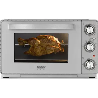 CASO Design Caso TO 26 SilverStyle Kleinbackofen, Silber