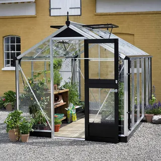 Compact Alu alufarben/schwarz ESG 3 mm 5 m2