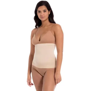 MAGIC Bodyfashion Corsage Waistnipper Silikonabschlüsse oben und unten verhindern ein Einrollen beige XL