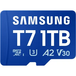 Samsung T7 microSDXC Speicherkarte 1TB (170 MB/s, Class 10, V30, U3)