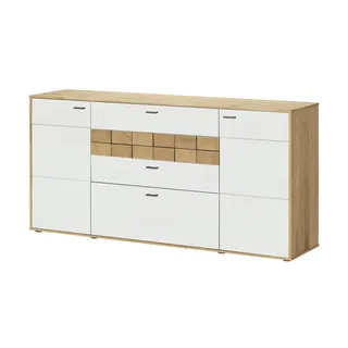 Jette Home Sideboard  Laguna , weiß , Maße (cm): B: 184 H: 89 T: 44.0