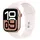 GPS 42 mm Aluminiumgehäuse roségold Sportarmband blassrosa S/M