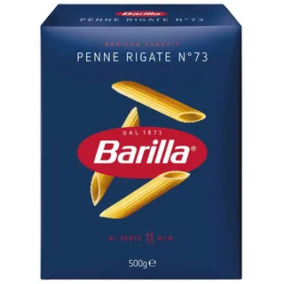 Barilla Penne Rigate Nr. 73 Pasta aus Hartweizengrieß 500g