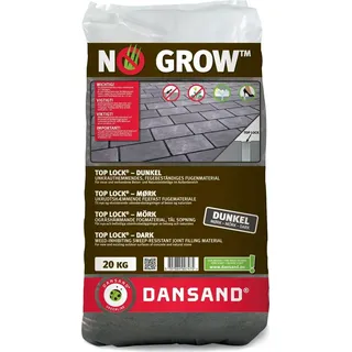 DANSAND Pflasterfugenmörtel No Grow 20 kg Anthrazit
