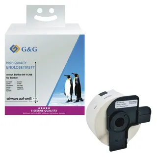 G&G Etiketten 38 x 90 mm Weiß 400 St.