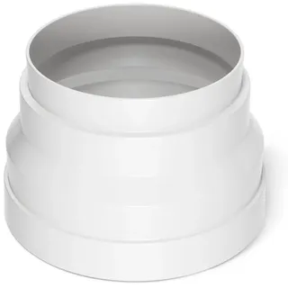 Vioks Abluftschlauch Adapter Reduzierstück 125mm - 100mm für Abluftrohr Dunstabzugshaube, Abluftschlauch Verbinder für Abluftschlauch Dunstabzugshaube