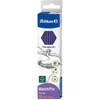 Pelikan Bleistift B 12 St. Blau