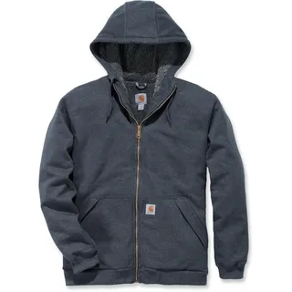CARHARTT Sherpa-Lined Midweight Full-Zip Sweatshirt, grau, Größe S für Männer