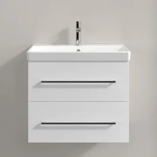Villeroy & Boch Waschtischunterschrank 2 Auszüge 63 x 51,4 x 48 cm Weiß