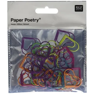 Rico Design Büroklammern HERZEN