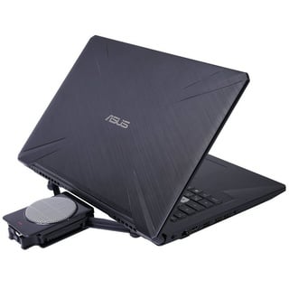 Hama Notebook-Kühler USB Notebook-Kühler Pocket Lüfter Cooler, Ständer Universal passend für Notebook Laptop 11" bis 17,1" schwarz