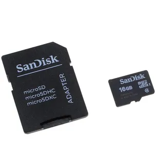 Speicherkarte SanDisk microSD 16GB f. Huawei P8 Lite (2015)