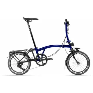 Brompton P-Line Urban - 4 Speed - Typ M - 16 Zoll 4K Faltrad - Bolt Blue Lacquer - Unisize