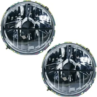 JOM Car Parts & Car Parts GmbH Scheinwerfer mit Fadenkreuz passend für VW Golf 1