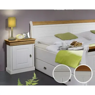 3S Frankenmöbel »Country« Massivholz Nachttisch SZ-0132 / Honigfarben / B 51 x H 64 x T 35 cm