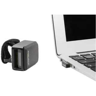 DeLock Ringbarcode Scanner 1D und 2D mit 2,4 GHz oder Bluetooth