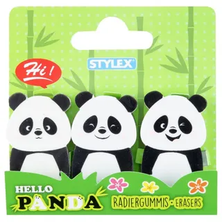 Stylex 34091 Radiergummi Set, 3 Stück