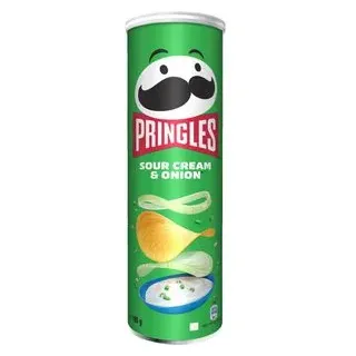 Pringles Sour Cream & Onion, 185g