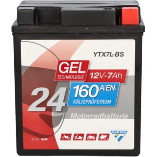 CARTEC YTX7L-BS 7 Ah 160 A