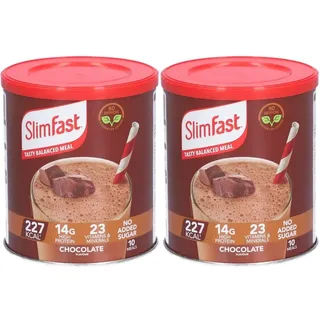 2x Slim Fast Pulver Schokolade 2x375 g
