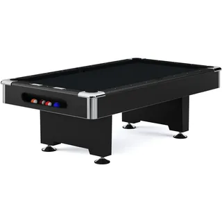 Automaten Hoffmann Billardtisch Club Pro III", Simonis 860, Black, 7 ft (Spielfeld 198x99 cm)