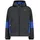 Fix Hood Softshelljacke Anthrazit/Royal 140