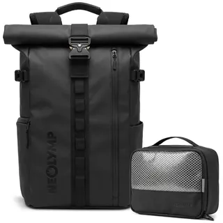NEOLYMP Rolltop Rucksack schwarz