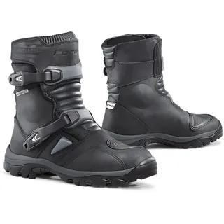 FORMA Adventure Low Dry wasserdichte Motorradstiefel, schwarz, Größe 38