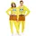 SpongeBob Onesie in gelb Gr XL
