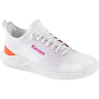 Kempa Kourtfly Handballschuhe Kinder weiß/lila 37