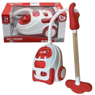 Kinder Rollenspiel Staubsauger Hoover Realistisch Spielzeug Rot Mit Licht & 1182