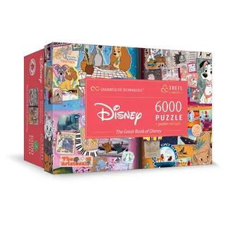 Trefl UFT Puzzle 6000 - The Great Book of Disney