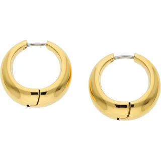 Boccia Titanium Boccia 05096-02 Damen-Creolen Titan Ohrringe Goldfarben