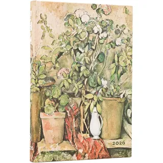 paperblanks ltd. 12-Monatskalender. 2026 Cezanne Mini Horizontal