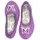 Schläppchen Schmetterling Gymnastikschuh Trendfarbe lila Schmetterling mit Pailetten mit rutschfester Gummi-Laufsohle lila 27 EU