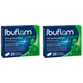 Ibuflam® akut: 400 mg Ibuprofen Schmerztabletten