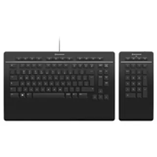 3Dconnexion Keyboard Pro with Numpad, USB/Bluetooth, US (3DX-700092)