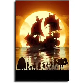 One Piece - 2000 Teile Puzzle für Erwachsene und Kinder ab 14 Jahren - Knobelspiele im Panorama-Format - Anime Poster - 100x70cm