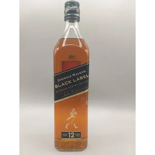 Johnnie Walker  12 Years Old Black Label Blended Scotch 40% vol 0,7 l Geschenkbox