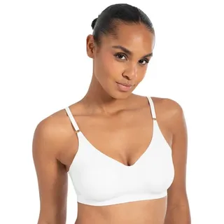 SMILODOX Bralette Nysa, Größe S in Weiß Weiß