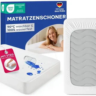 Blumtal Matratzenschoner wasserdicht 90 x 200 cm atmungsaktiv