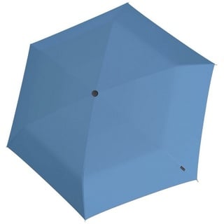 Knirps U.200 Ultra Light Duomatic - Taschenschirm Regenschirm blue with black coating