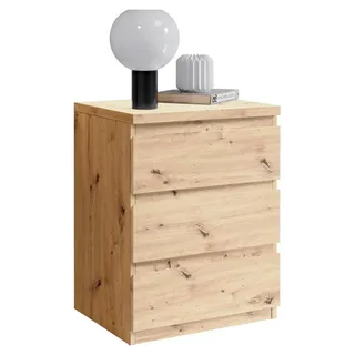 Pol-Power Nachtschrank OLLI 45 x 0 x 0 cm Braun