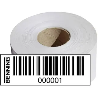 Benning Barcodeetiketten Nr. 1-1000 756301
