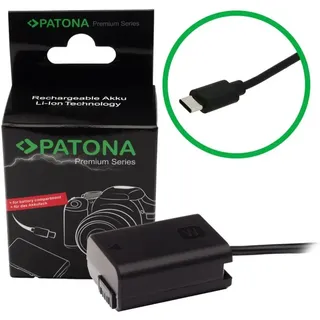 PATONA Premium Usb-c Input Akku-adapter Für Sony Np-fw50 - Patona