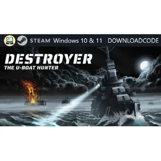 NEU PC Computer Spiel Destroyer The U-Boat Hunter für Windows 10 11 STEAM Game