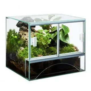 Glas Terrarium mit Belüftung 30x25x25 cm 30 25