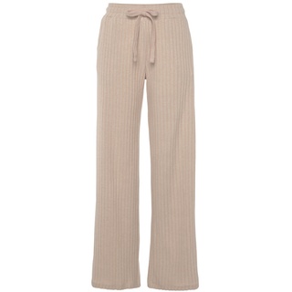 LASCANA Homewearhose Damen sand-meliert Gr.32/34